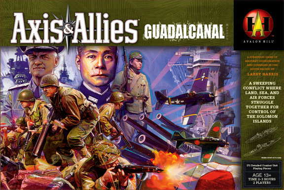 Axis & Allies Guadalcanal Box Cover 2364