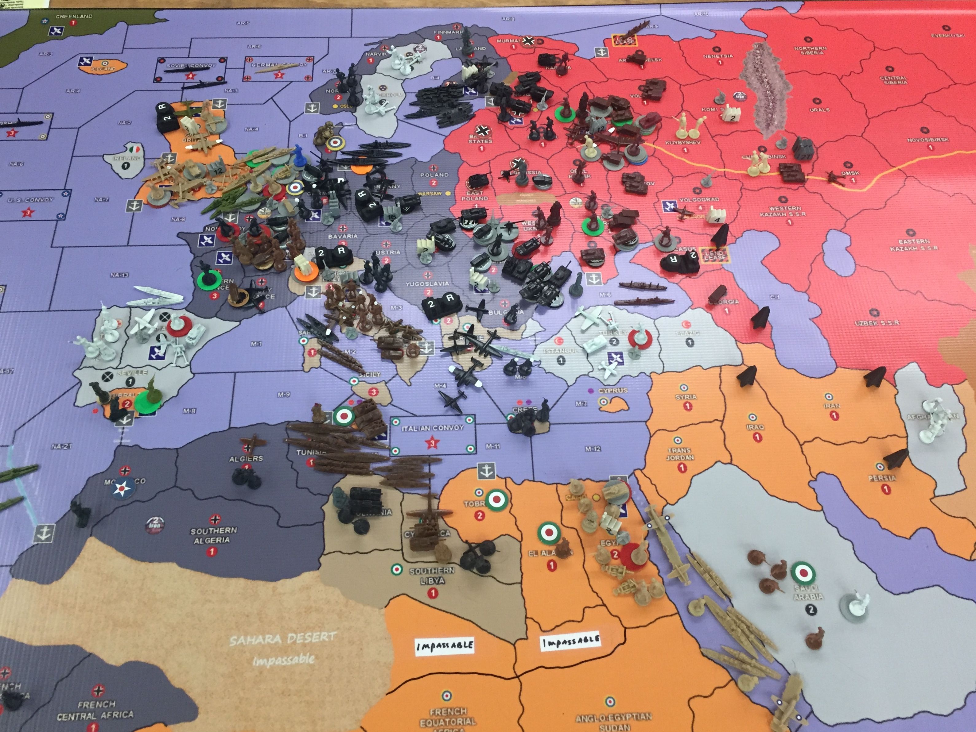 GEN MANSTEIN’S 1941 Global War Game | Axis & Allies .org Forums