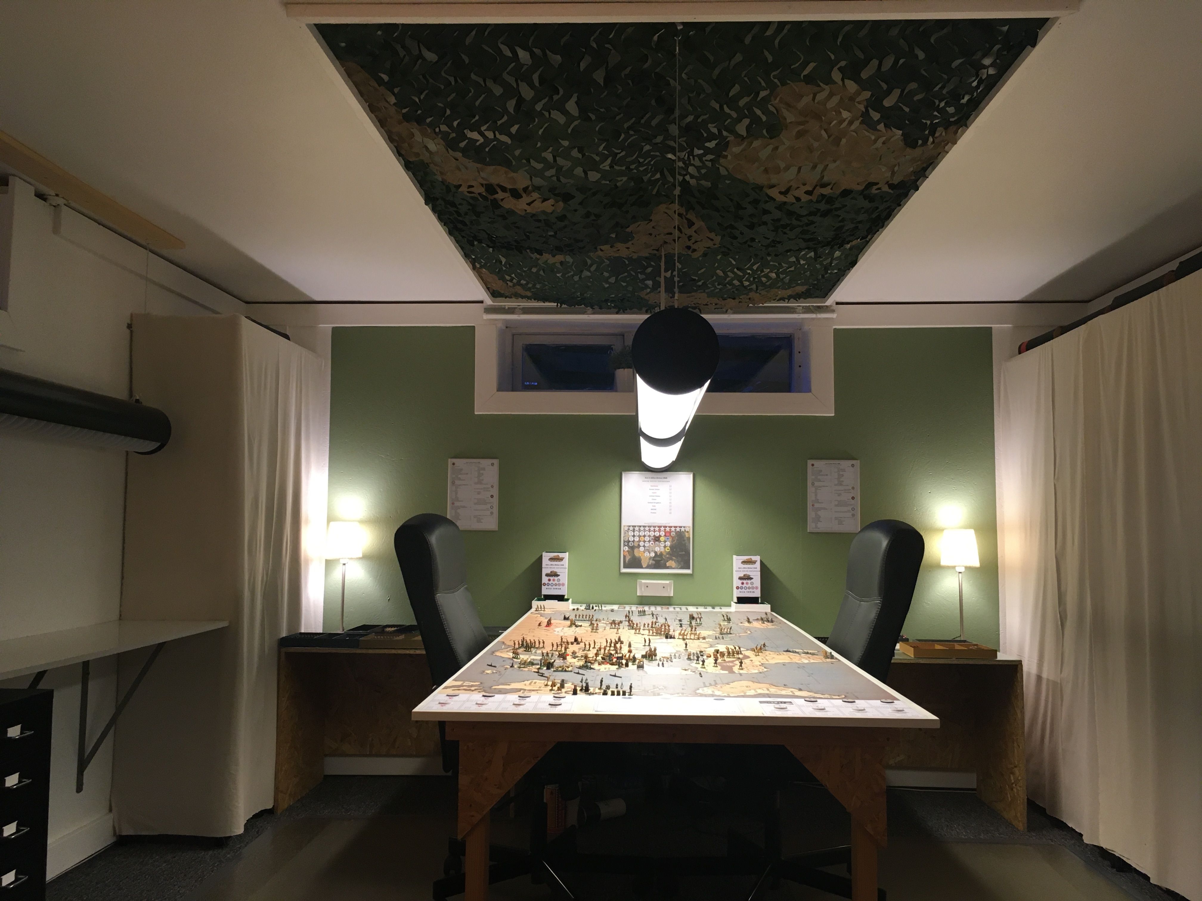 1940s war room