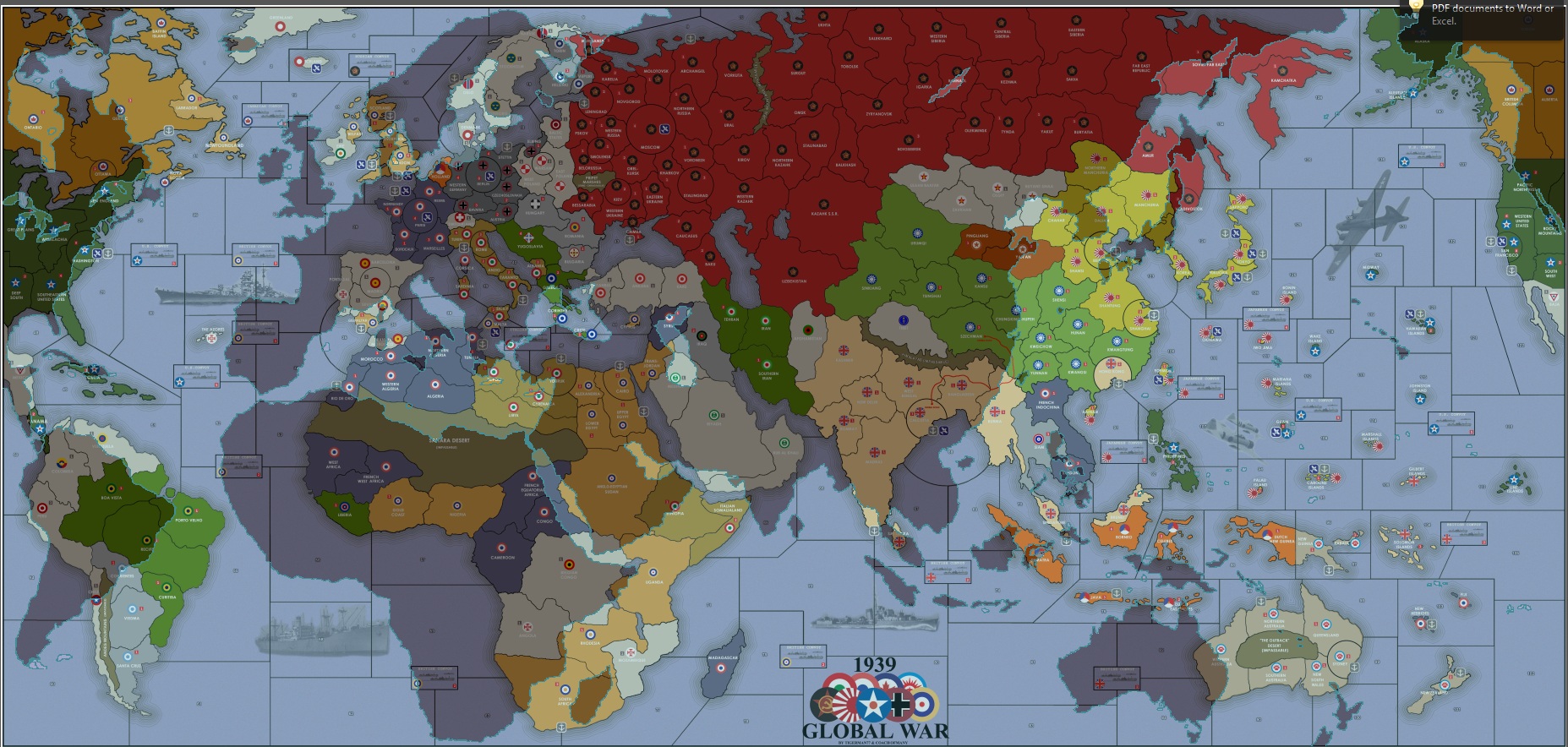 Oztea tries to make a map | Axis & Allies .org Forums