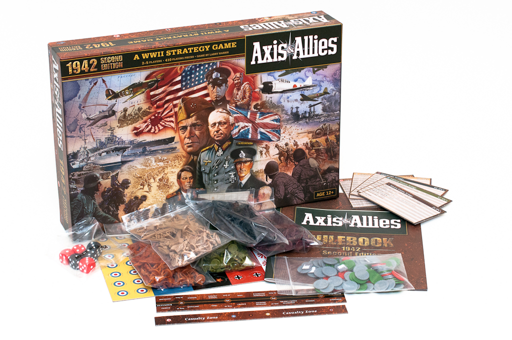 Axis And Allies 1942 2nd Edition Preview Contents Of The Box Axis