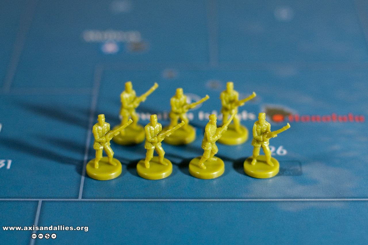 Axis & Allies Pacific 1940 China Land 2728