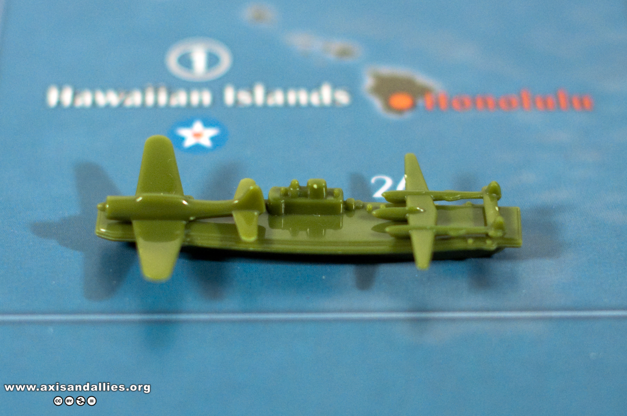 Axis & Allies Pacific 1940 USA Carrier, Tactical Bomber, and Fighter 2773