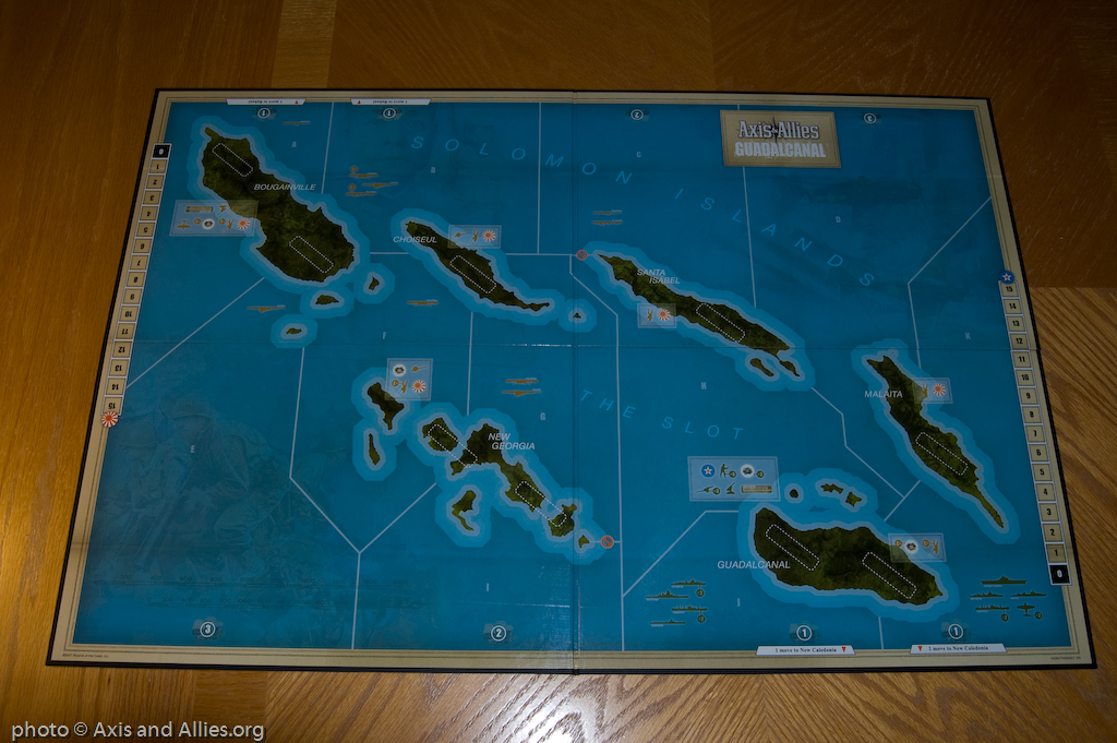 Guadalcanal game board emtpy 2499
